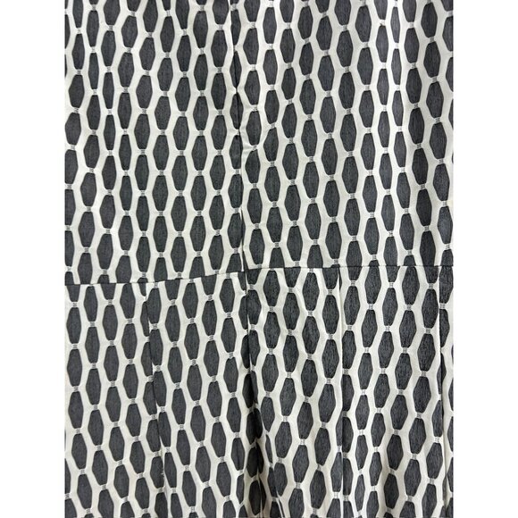 Just Taylor Women's Grey & White Sleeveless Dress - Picture 4 of 9